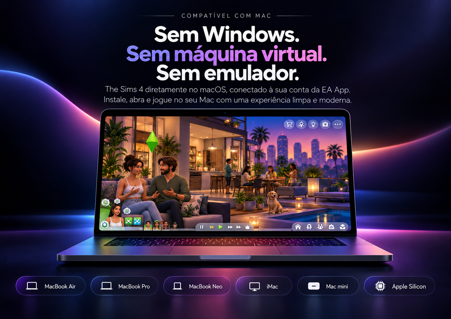 116 conte&uacute;dos inclu&iacute;dos no pacote completo de The Sims 4