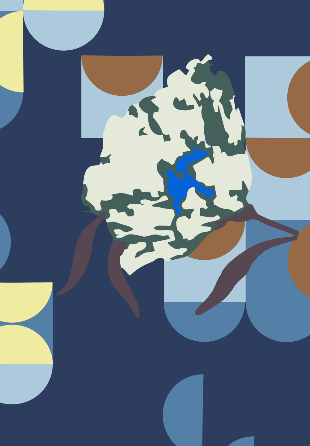 Remera Cigale Noi Blue