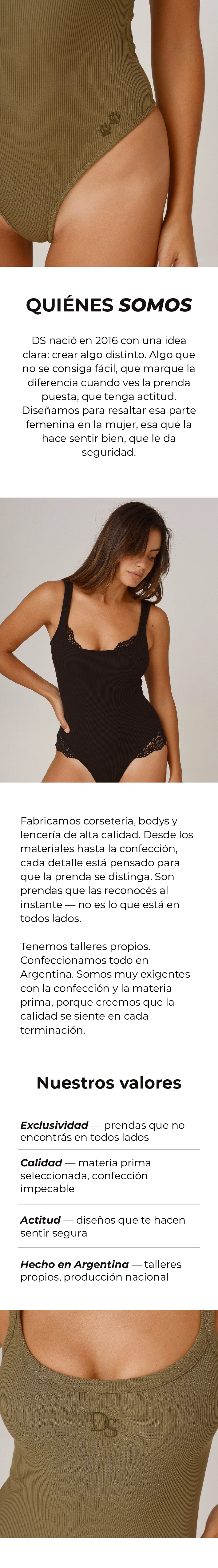 Gu&iacute;a de talles