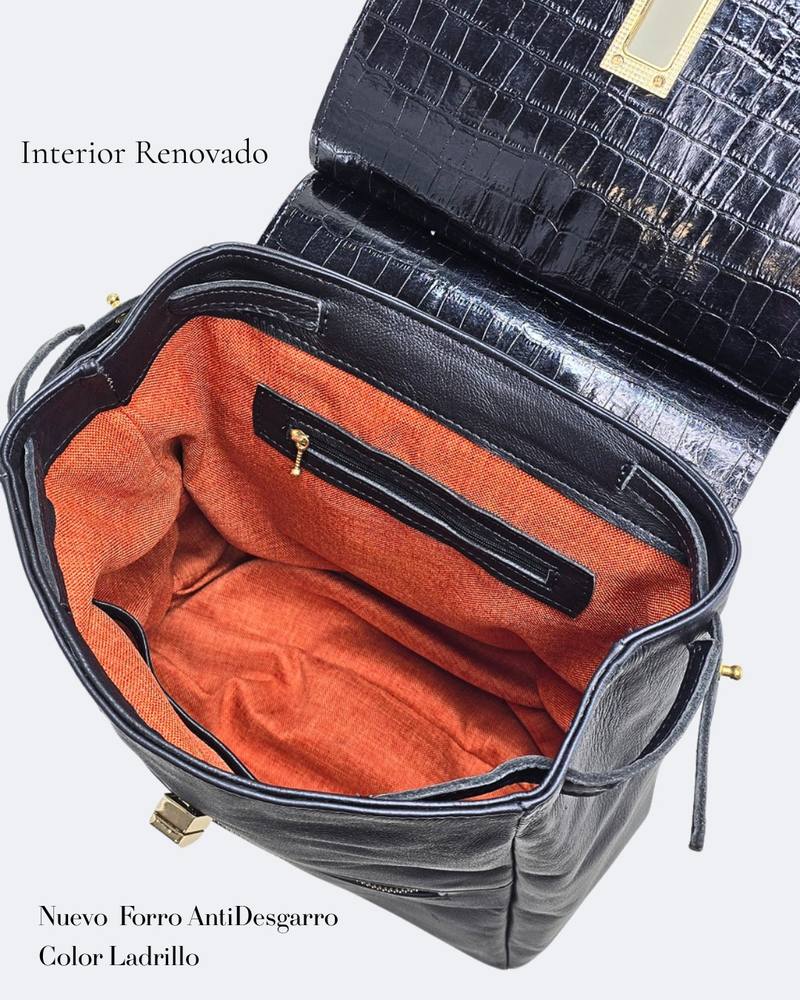 Interior forro antidesgarro ladrillo Eva Black