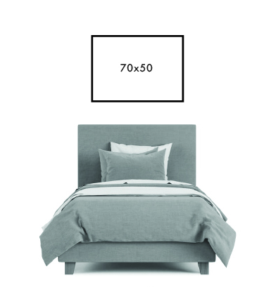 Opci&oacute;n C: 1 cuadro 70x50 (horizontal)