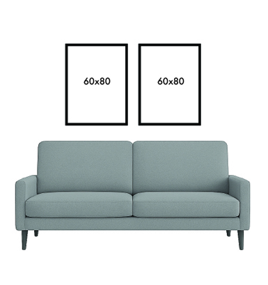 Opci&oacute;n A: 2 cuadros 60x80