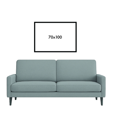 Opci&oacute;n B: 1 cuadro 70x100