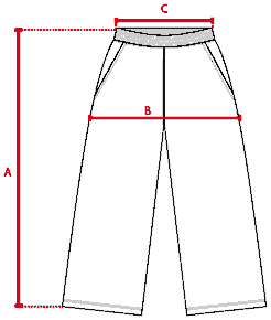 Medidas Pantal&oacute;n wide