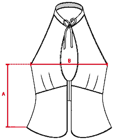 Medidas Top halter