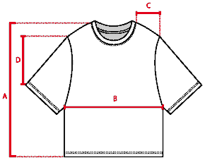 Medidas Remera