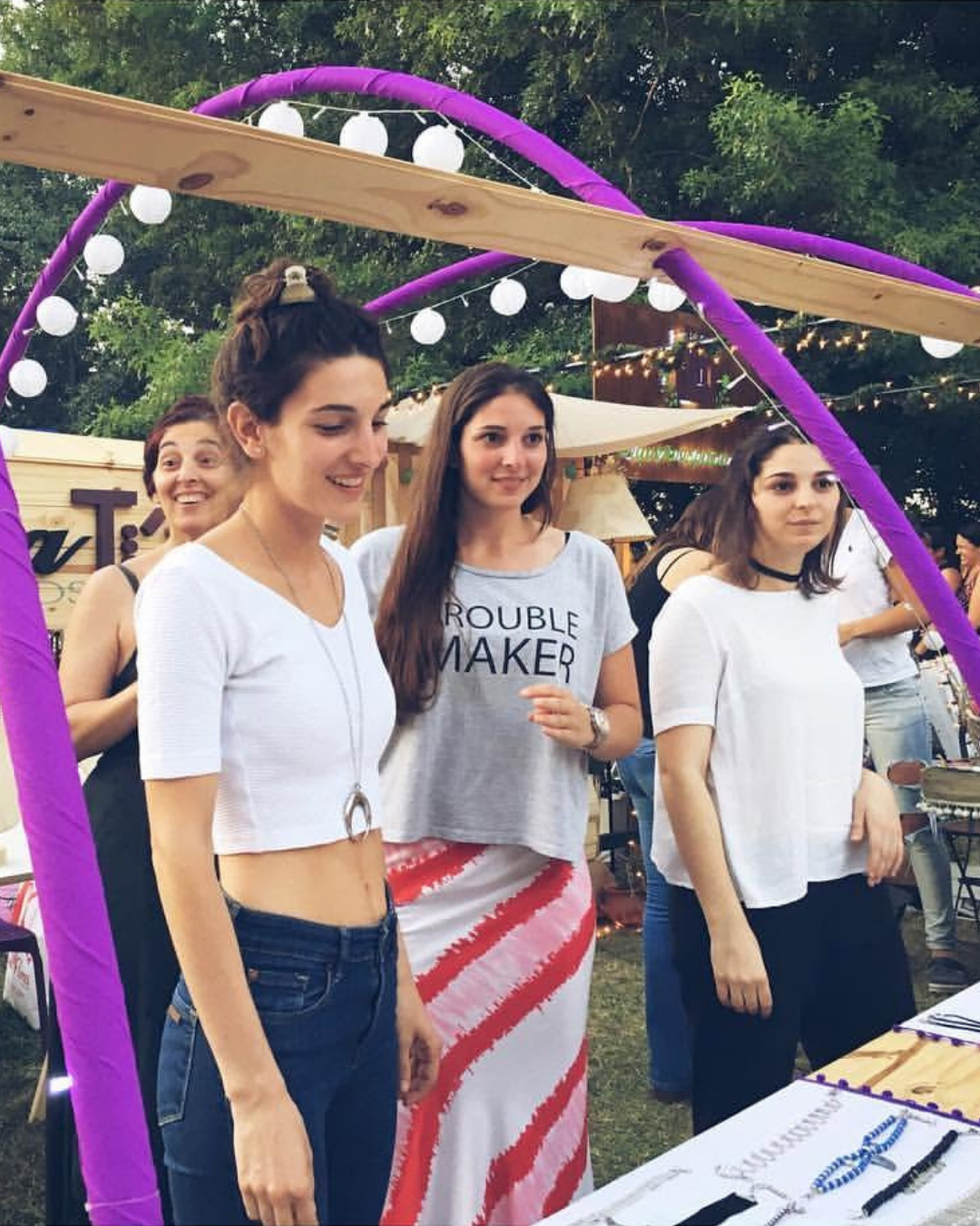 Mona T&uacute; en una feria