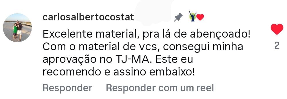 Depoimento Aluno MCA