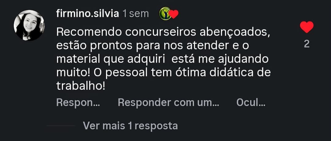Depoimento de aluno sobre o serviço de correção — 4