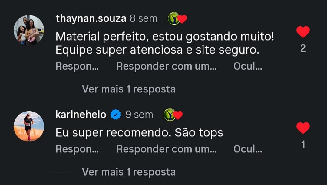 Depoimento de aluno sobre o serviço de correção — 13