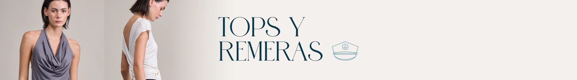 Banner de la categoría TOPS Y REMERAS