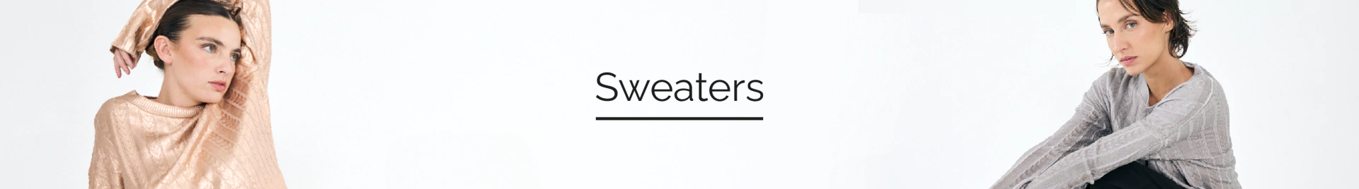 Banner de la categoría SWEATERS
