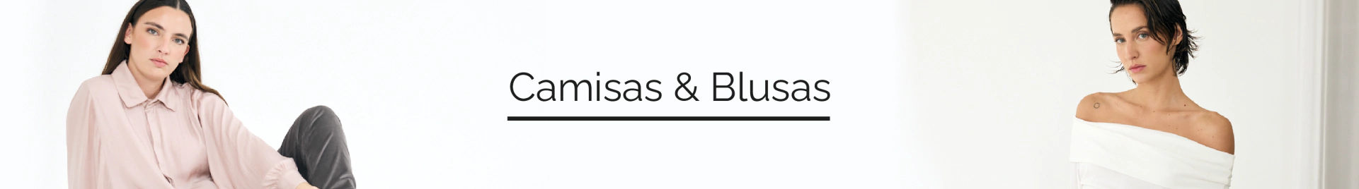 Banner de la categoría CAMISAS Y BLUSAS