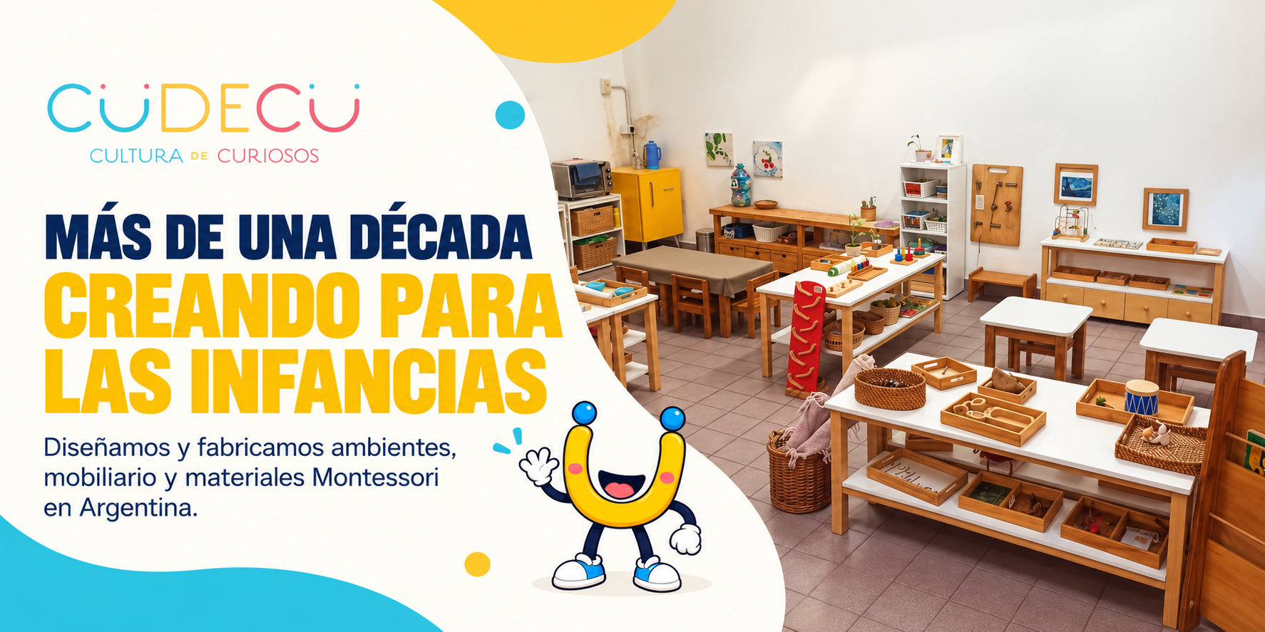 CUDECU: m&aacute;s de una d&eacute;cada creando ambientes Montessori