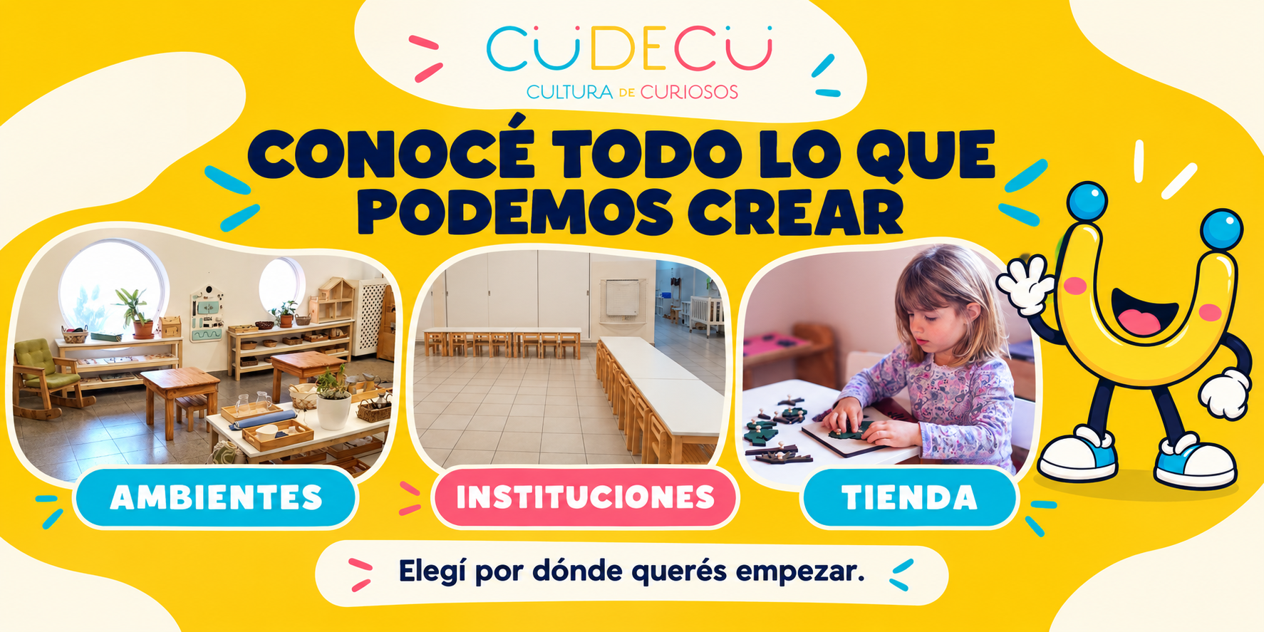 Conoc&eacute; los ambientes, muebles y materiales que creamos en CUDECU