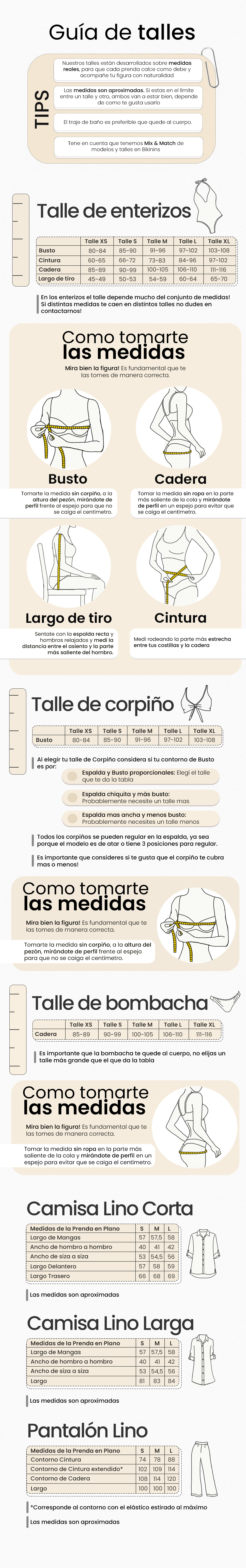 guia de talles