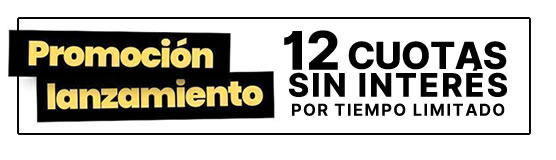 12 cuotas sin interes