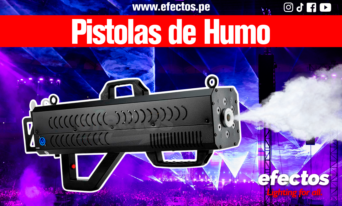 Pistola de Humo para Eventos DJ y activaciones