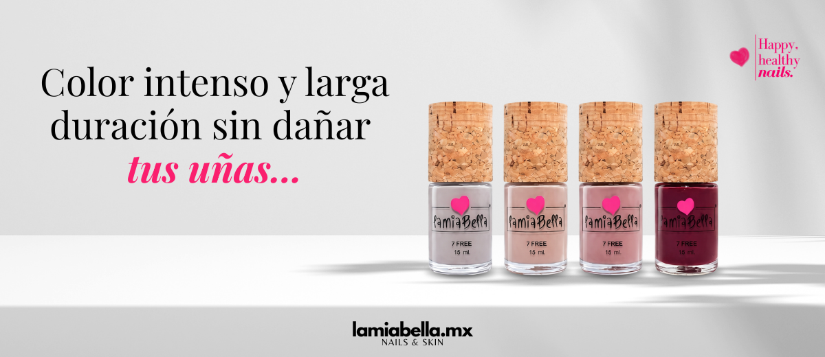 Esmaltes La Mia Bella: color intenso y larga duración sin dañar tus uñas