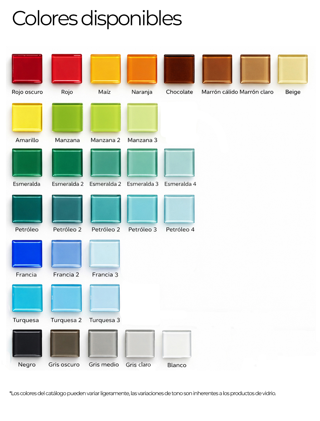 carta de colores madecoglass