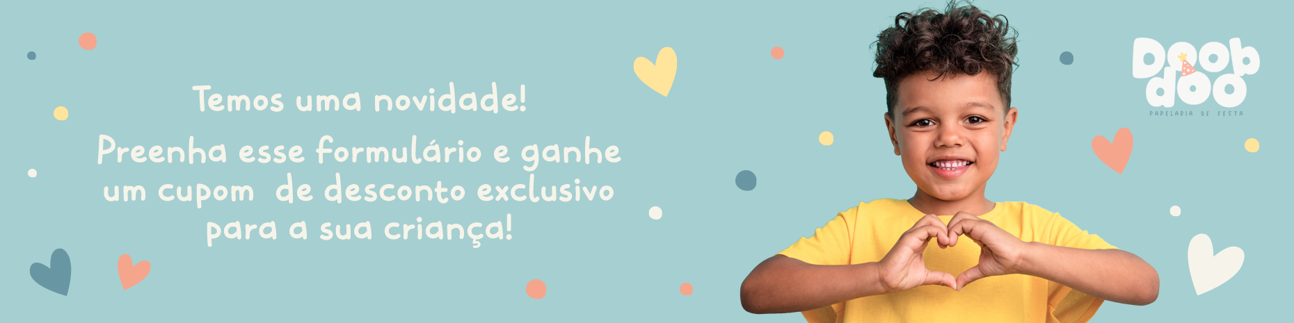 ganhe cupom de desconto exclusivo na DoobDoo