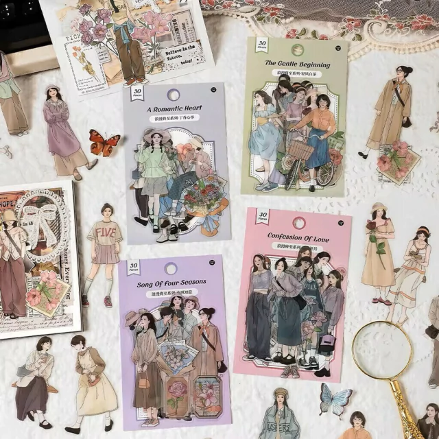 Stickers chicas pet Romance is Coming 