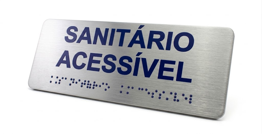 Placa em Braille ACM