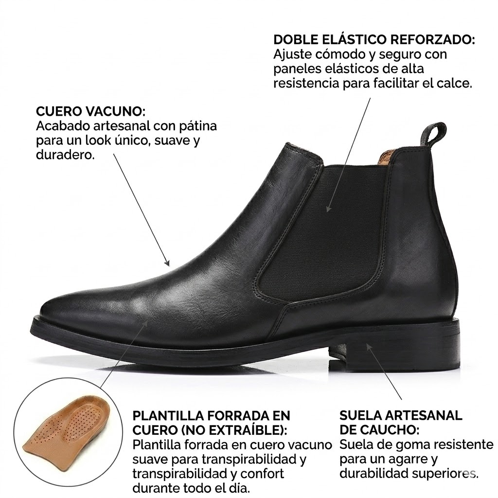 Construcción Bota Chelsea 9055