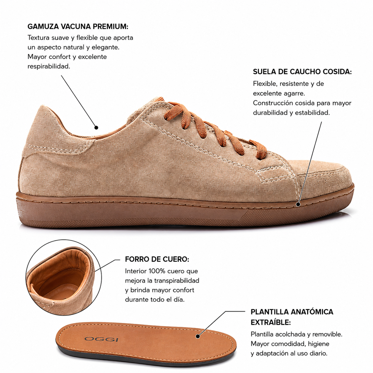Construcci&oacute;n Zapatilla 419 Arena