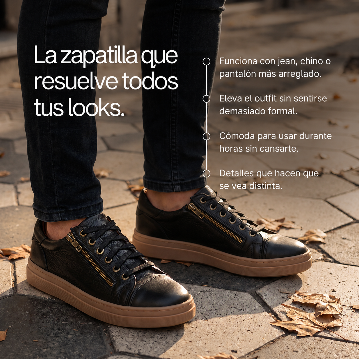 Construcci&oacute;n Martens Negro