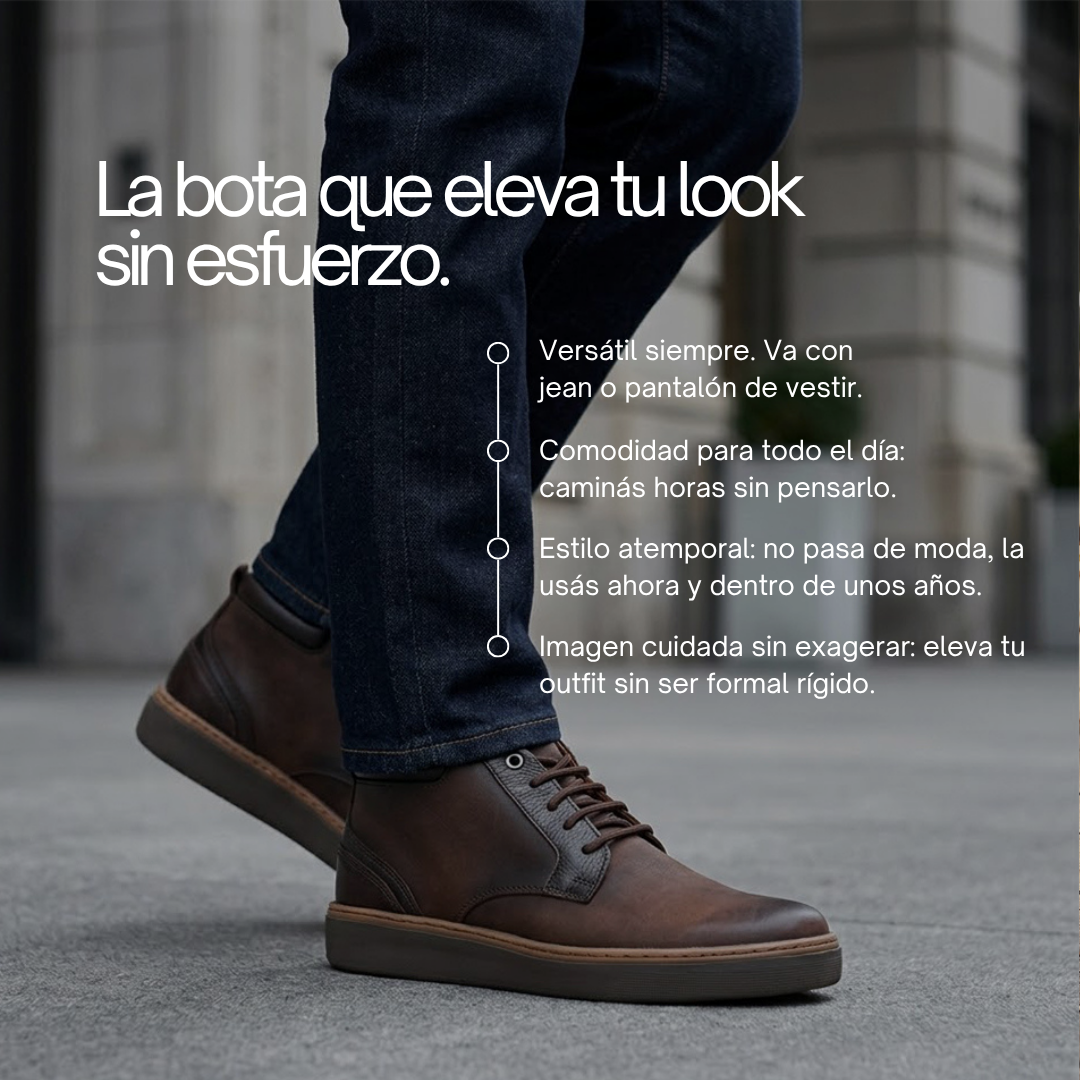 Bota Dakota Chocolate - beneficios