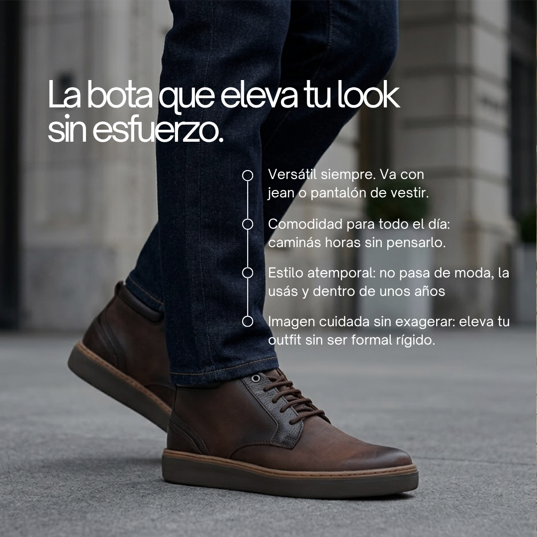 Bota Dakota Chocolate - beneficios