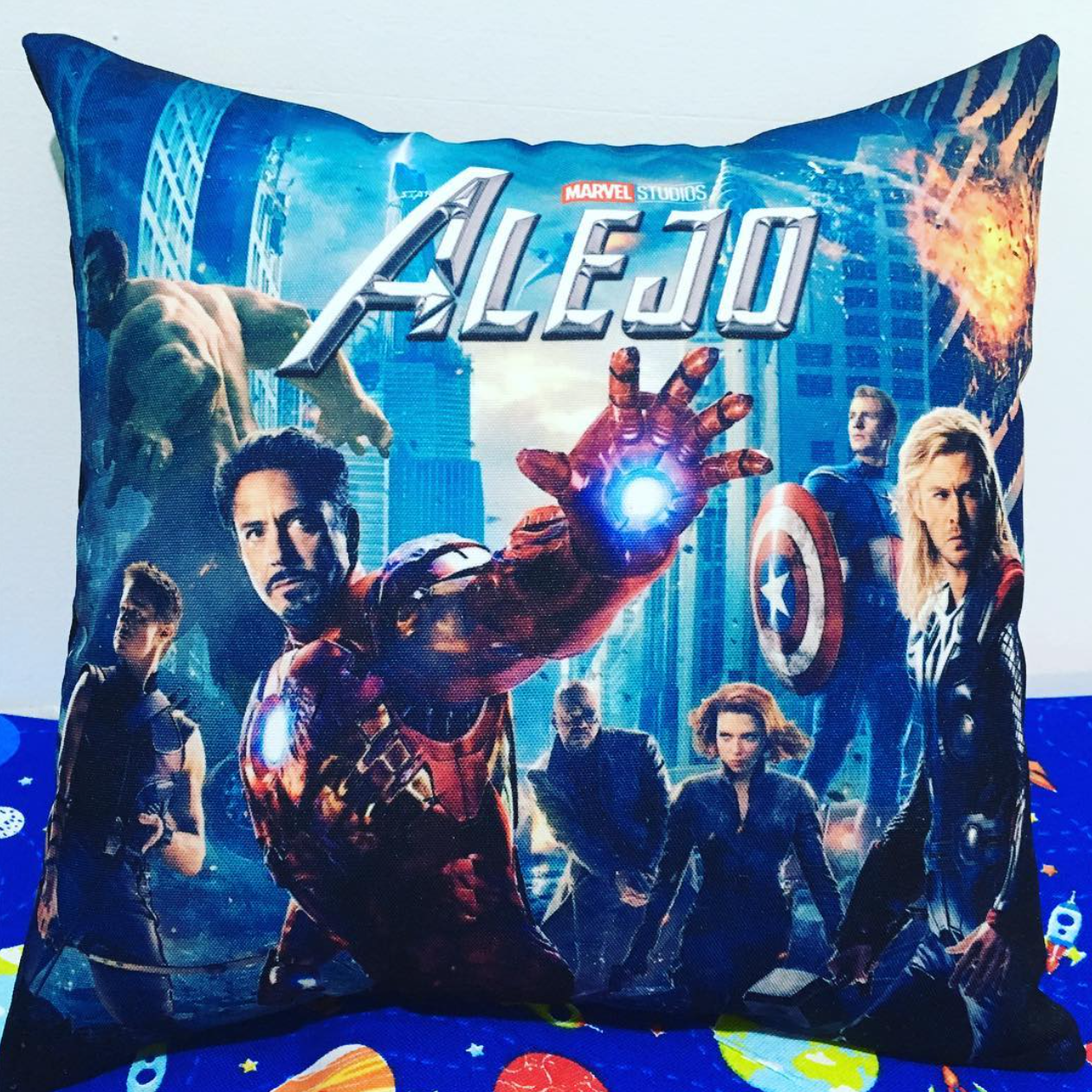 Almohadon sublimado Avengers
