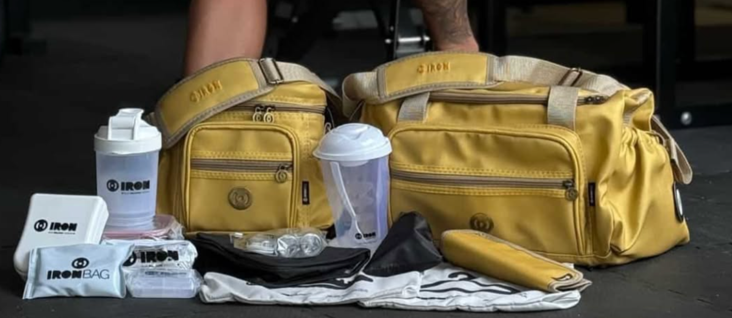 Iron Bag Premium Black G em uso