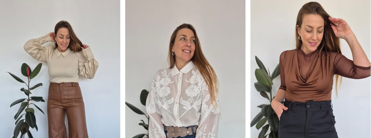 Tres looks elegidos y combinados por Amaia para Lenaia