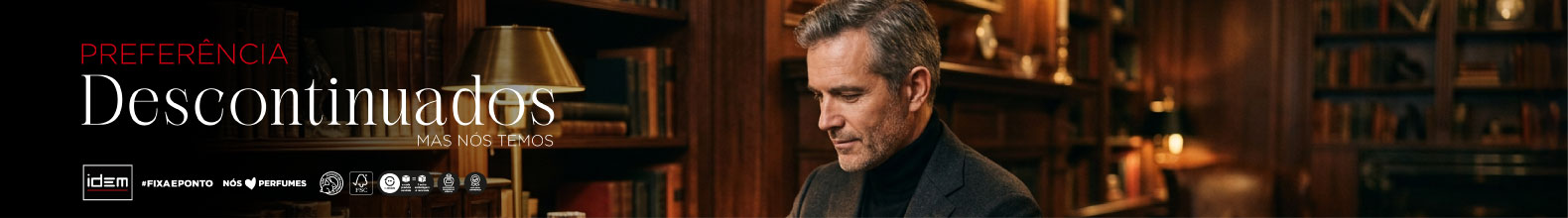 Perfumes Masculinos que foram descontinuados mas a IDEM tem