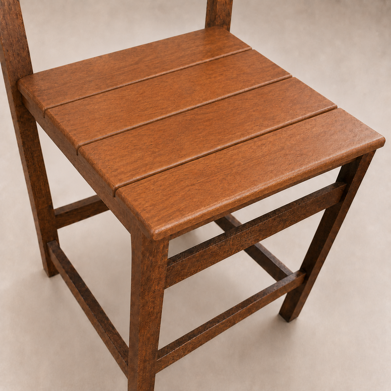 Asiento de madera