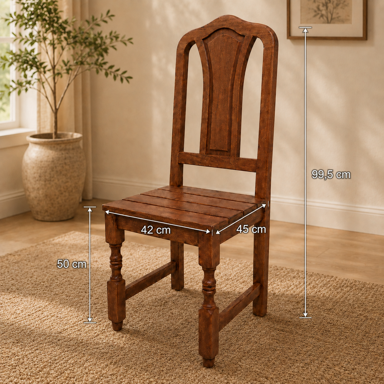 Medidas generales de la Silla Tamara Premium