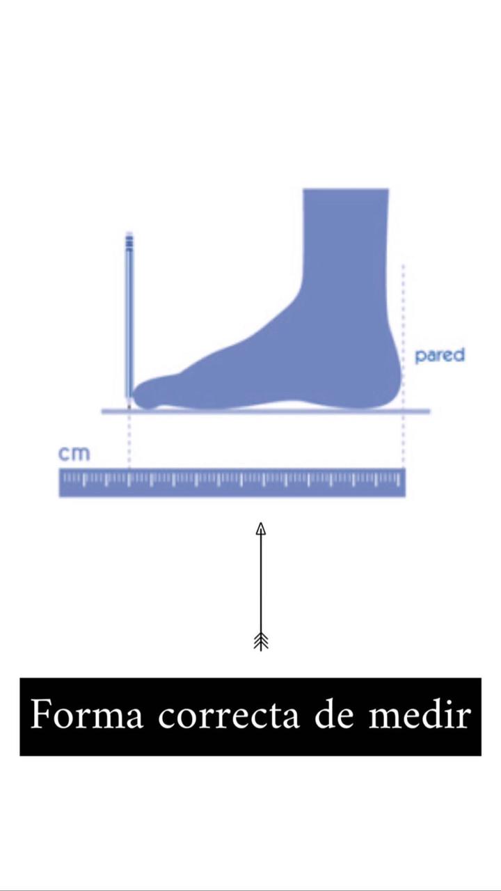Cómo medir tu pie