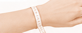 Medida de pulseiras