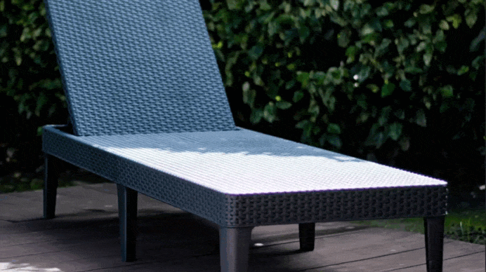 Reposera Jaipur Allibert para jard&iacute;n y exterior