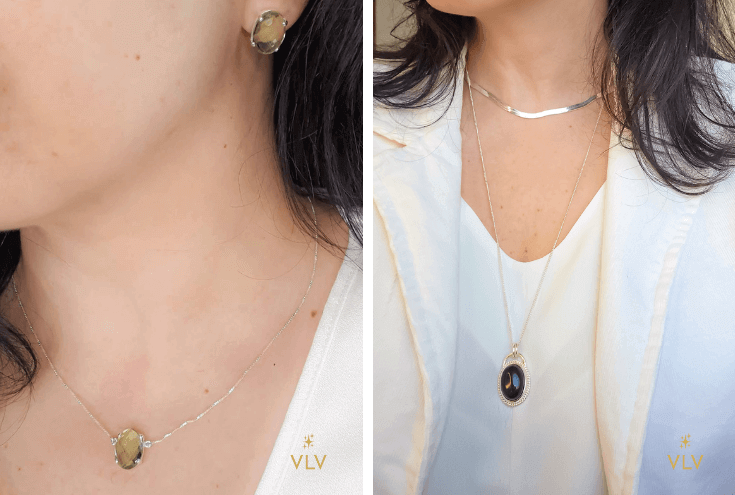 Coleção Deluxe: joias em prata 925/950 com pedras naturais brasileiras. Peças únicas, sofisticadas e exclusivas.