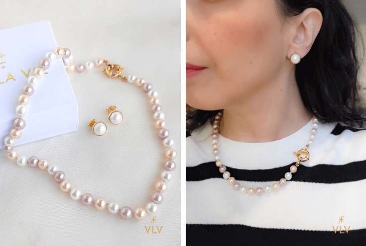 Coleção L’Essence da Vive La Vie Joias: pérolas sofisticadas e design autoral com banho de ouro 18k.