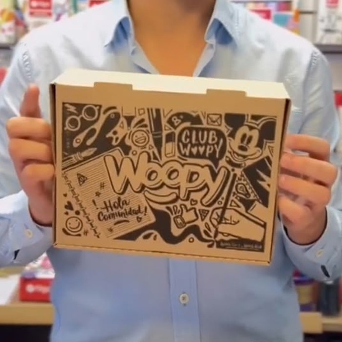 Caja Club Woopy kraft Hola Comunidad