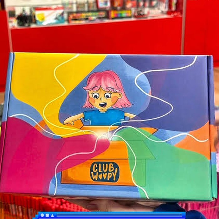 Caja Club Woopy ilustrada por Paula Bolzan