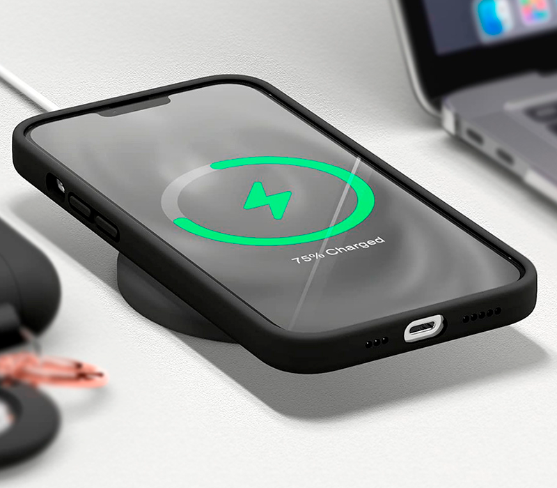 Capinha Celular iPhone 15 Silicone Aveludado com Proteção Câmera