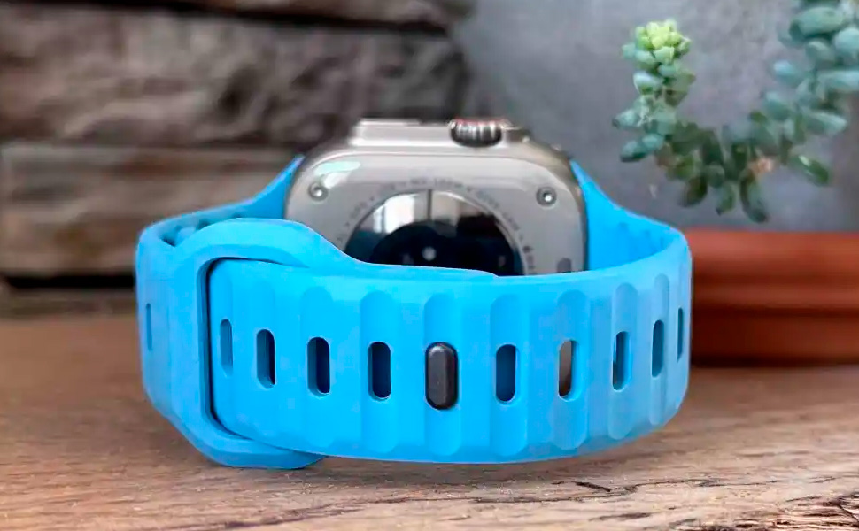 Pulseira Mariner Silicone Apple Watch - Fecho Click Rápido