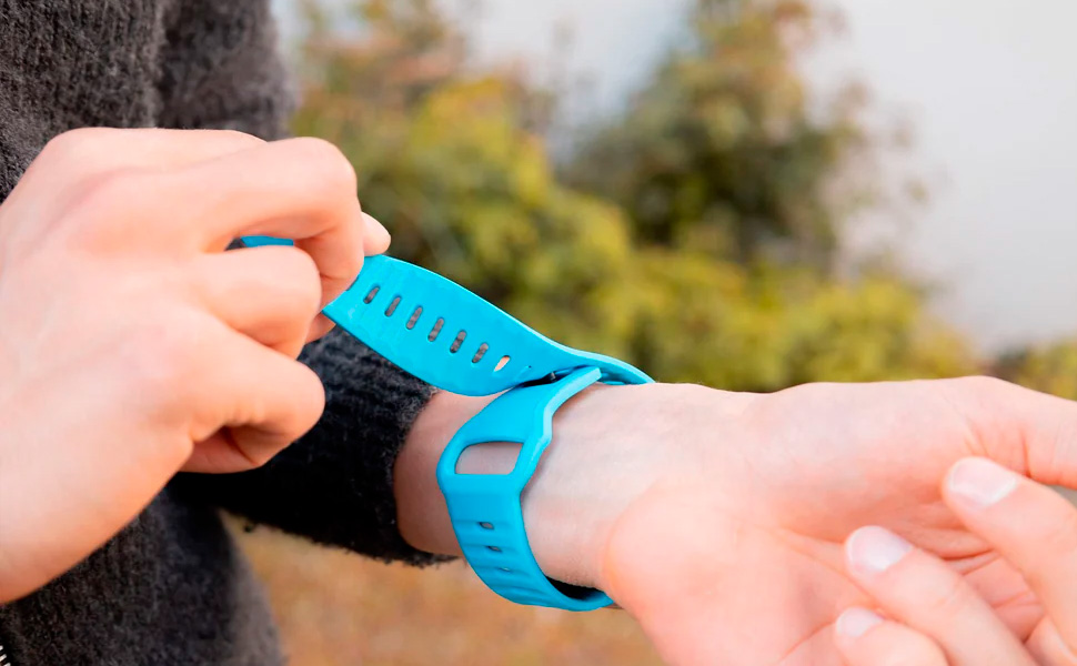 Fecho click rápido da pulseira Mariner Silicone