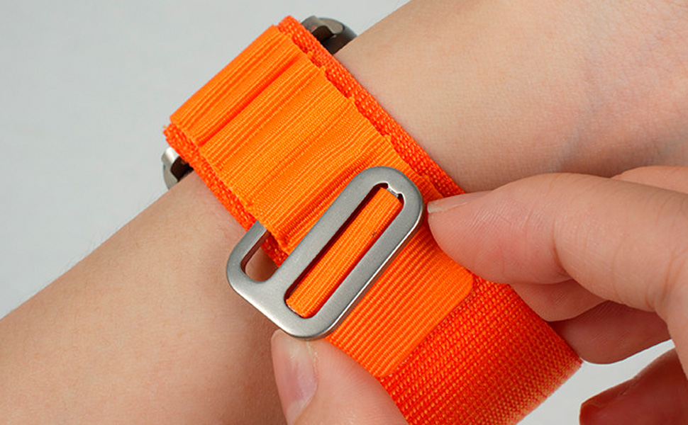 Pulseira Alpinista Apple Watch - Fecho Gancho Hook