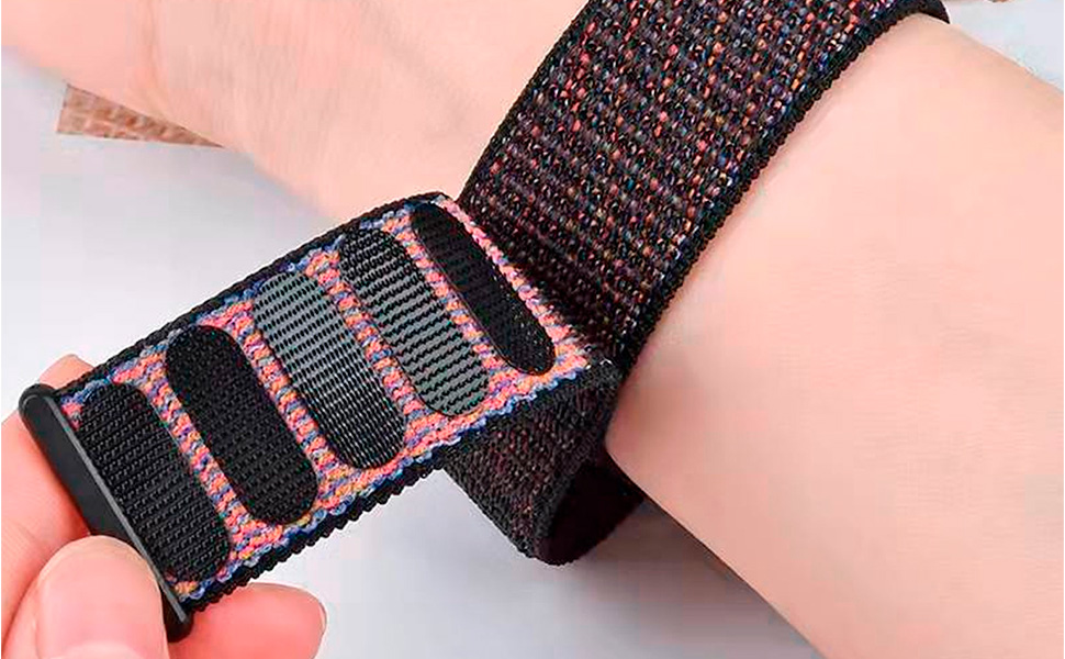 Fecho de velcro da Pulseira Nylon Loop